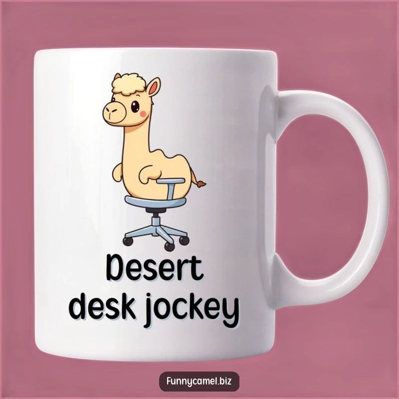 Funny Camel Office Chair Mug: Hilarious Commute Gift