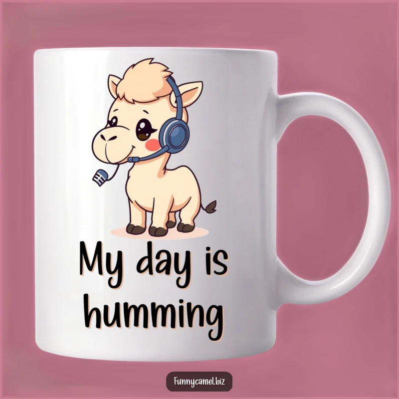 Funny Kawaii Camel Call Center Agent Mug, Perfect Gift for Busy Professionals