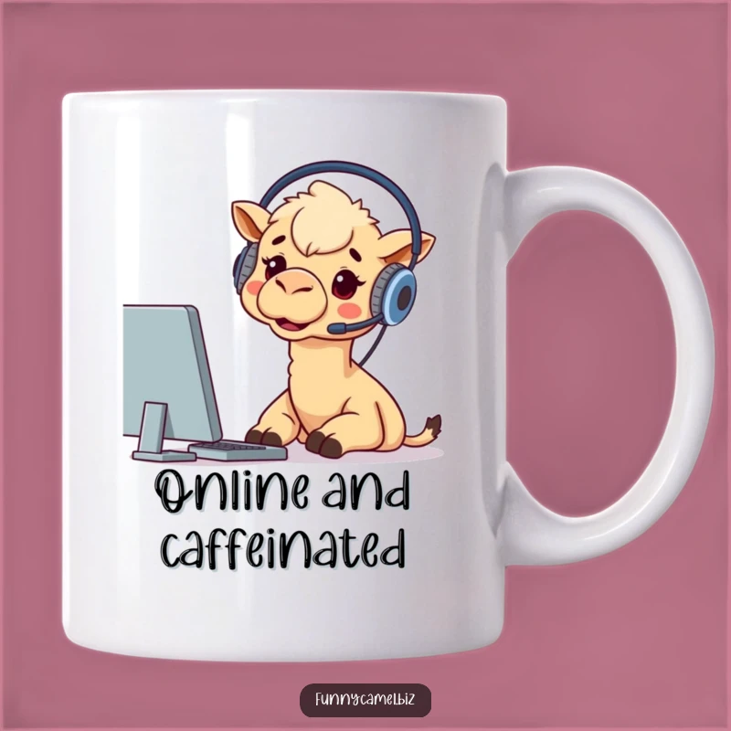 Funny Tech Camel Mug: Hilarious Office Upgrade, Perfect Funny Gift for Geeks