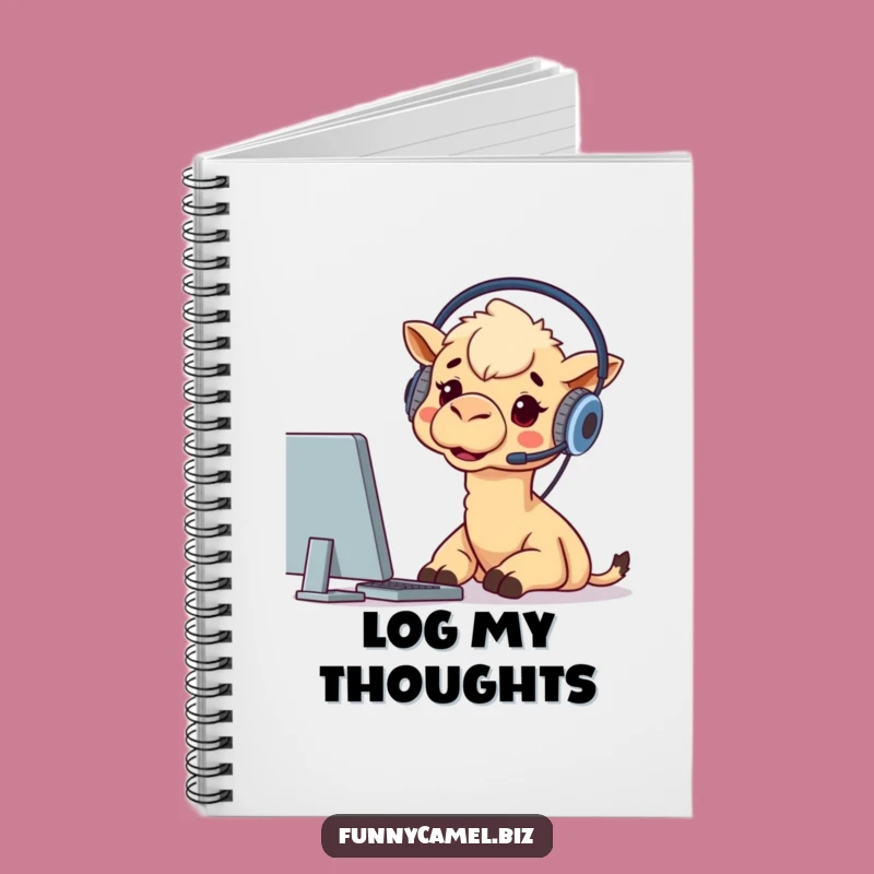 Funny Digital Focus Camel Notebook: Hilarious Tech Notes, Perfect Funny Gift